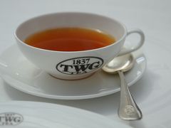 シンガポールで人気の紅茶、TWGのお店でティータイムにすることに。