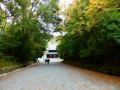 山科駅から京都駅へ戻り、泉涌寺へ。御寺と呼ばれ、皇室の菩提所とされています。秋のこの時期は、御座所庭園が特別公開されていました。