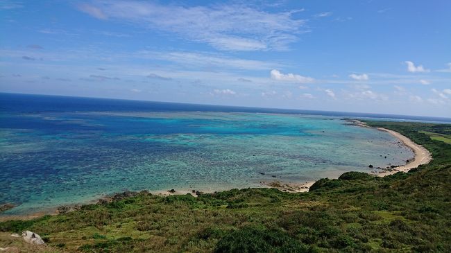こんなキレイな海が見れるなんて、幸せ♪