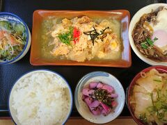 11：20　めしや　たべよし

既に高速が渋滞してるので下道で帰ろう。
お腹すいたーと思ったら食堂があったのでお昼に。
好きなおかずをセルフで取って前払い方式。

カツとじ、すき煮、酢の物、豚汁など　全部で1000円程。

お腹いっぱいで帰路へ。