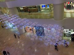 金鐘のパシフィックプレイス。
キレイなデコレーション。