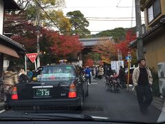 京都側に降りて永観堂を参観しようとしたが大混雑。