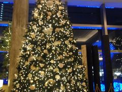 横浜ロイヤルパークホテルのロビーにあるクリスマスツリー