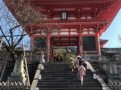 清水寺に到着しました。