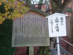 源光庵からほど近い光悦寺に行きました。