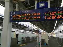 と言う訳で、夜行バスを降り、そのまま駅に入って切符を買い、いきなり新幹線です。

【2020.6追記】九州島内夜行バスは全廃となりました…