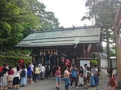 石段を上りきり伊香保神社に来ました。