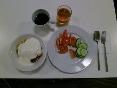 2013年8月15日。
泊まってるオスロの空港近くのComfort Hotel RunWayで朝食。