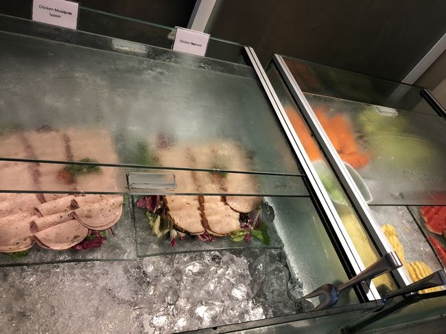 ハムとフルーツ