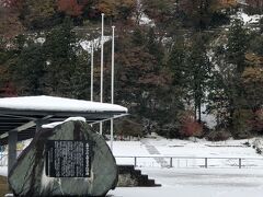 越前大野城。　気象条件があうと霞に覆われ天空の城になるようです。