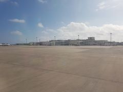 石垣島空港着陸しました。