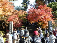 さすがに凄い人。
「北鎌倉駅」で下車した人のほとんどは、一緒にここへ来たようです。

 円覚寺を訪れるのは今回が初めて。
 鎌倉五山第二位に列せられている円覚寺は、北鎌倉では建長寺に並ぶ観光スポットなのだそうです。
