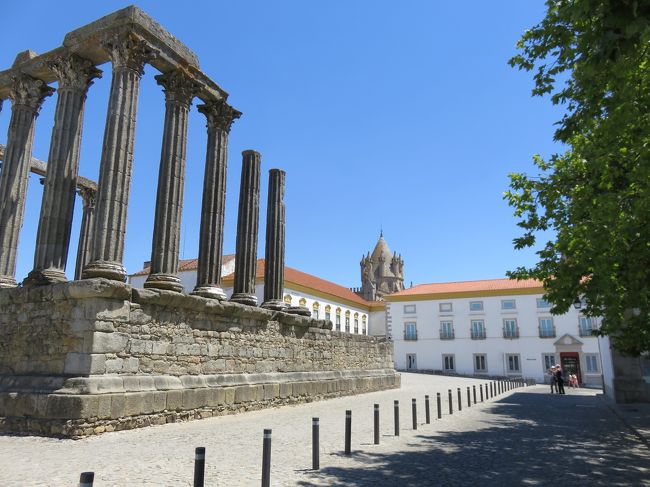 この後エヴォラ大学にも足をのばしてみたのですが、週末だったせいか入り口がクローズされているような状況で中に入れそうな雰囲気がなかったためあきらめました。