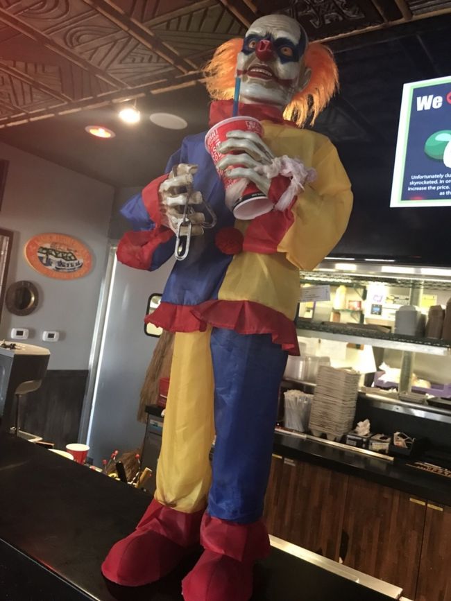 かなりワイルドなオブジェ(^^;; 孫はビビってました。