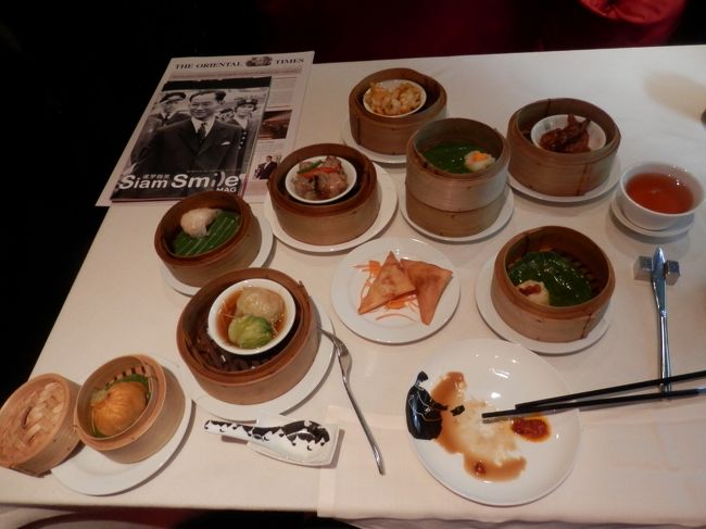 今回食べた飲茶の数々です。<br />全体的に小ぶりの物が多いので品数が多く食べられます。