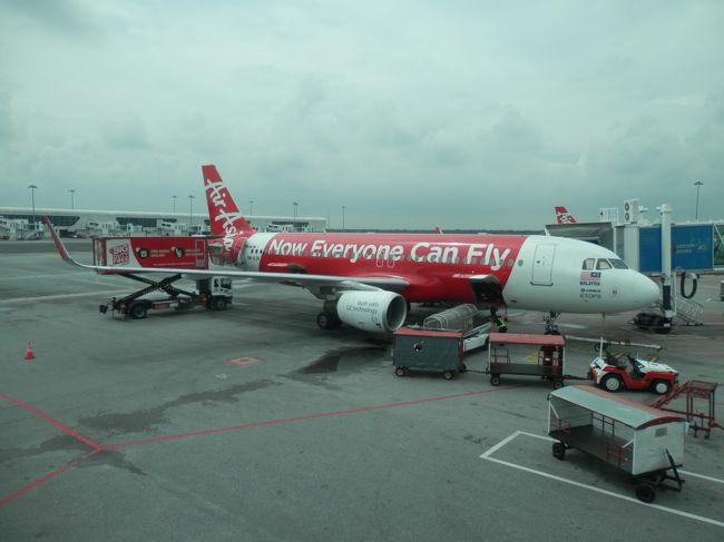 帰りもクアラルンプールまで3000円の航空券で行きです。