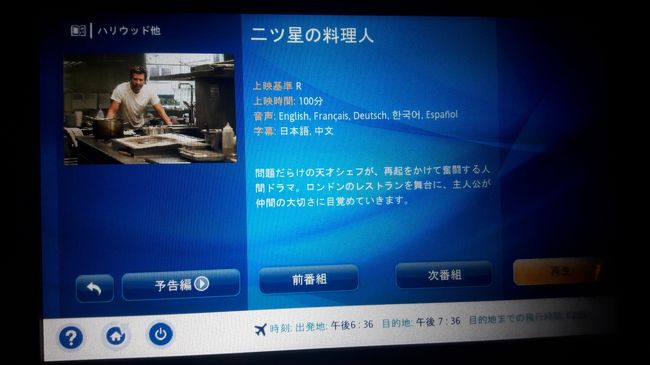 ロンドンのレストランを舞台にした米国映画、<br />いかにレストランがミシュランの3つ星を獲得するのが大変なのかをストーリーにしたお話。