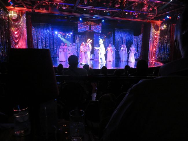 本格的な上ショーが1時間以上ありました