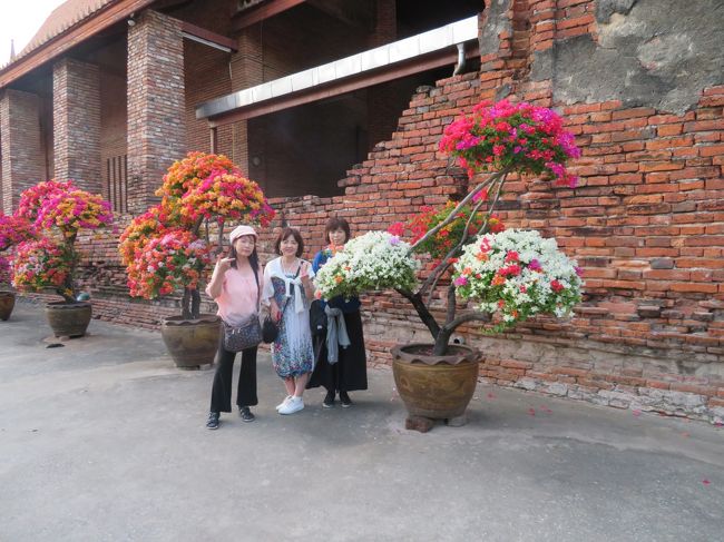 アユタヤ遺跡はこれですべて終了。バンコク市内に1時間半以上かけて戻ります。今夜がタイ旅行最後の夜、悔いの無いよう、ごちそう食べて、ショッピングに大いに楽しもうと思います