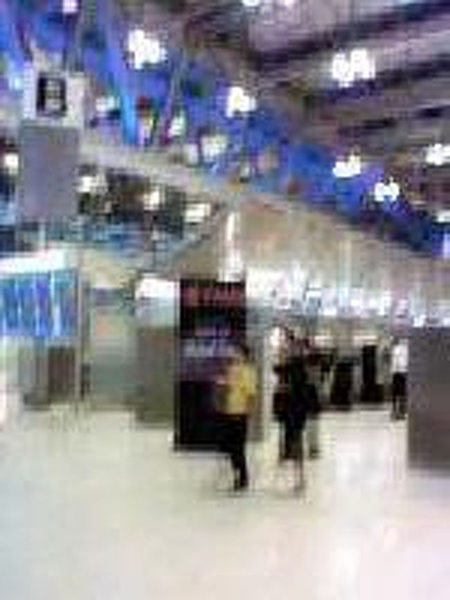 [２００７/３/１６]<br /><br />こちらは４階の出発階です。「Ａ」はタイ航空のファーストクラスチェックインカウンター、「Ｂ」はビジネスクラス専用です。「Ｃ」はタイ航空の国内線のチェックインカウンターです。