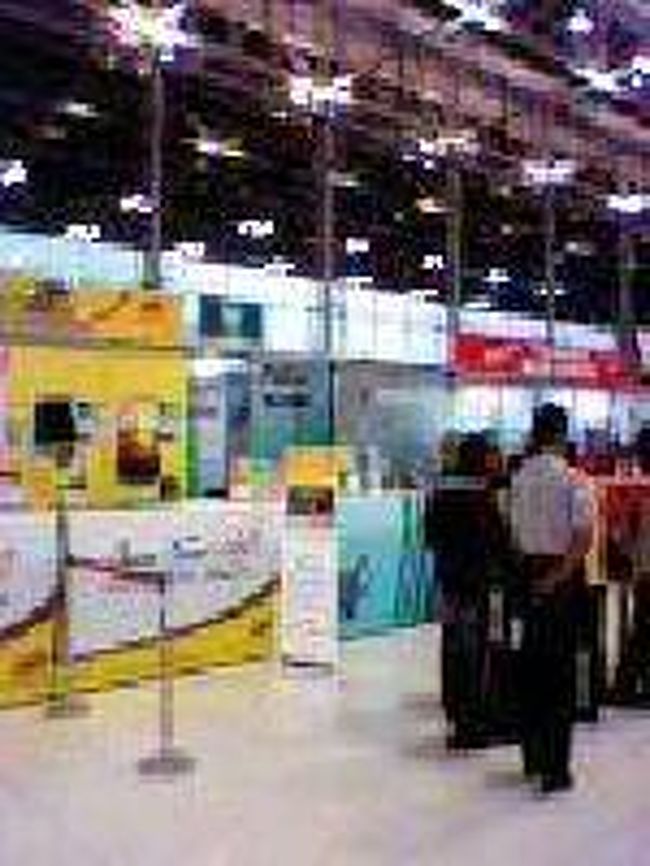 [２００７/３/１６]<br /><br />「Ｄ」と「Ｇ」のチェックインカウンターの前には格安航空会社のカウンターがあります。①ＮＯＫ　ＡＩＲ　②ＢＡＮＧＫＯＫ　ＡＩＲＷＡＹＳ　③ＯＮＥ　ＴＯ　ＧＯ　④ＡＳＩＡＮ　ＡＩＲＷＡＹＳ　の4社あります。