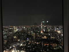 東京シティビューにやってきました。
東京タワー方面