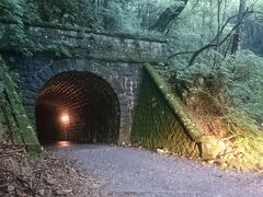 浄蓮の滝から再び国道414号線を南下し、15分ほどで《旧天城トンネル》の北側入口に来ました。