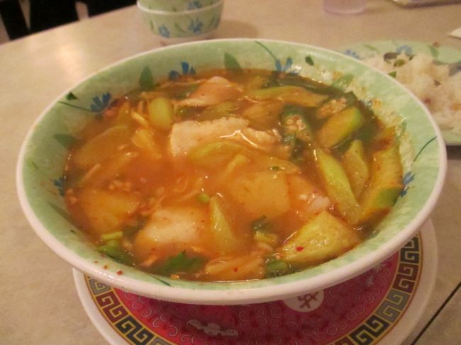 スープ（すっかり名前を忘れました）。これもSサイズ。