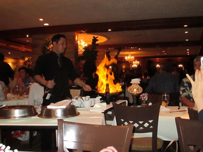 隣席でファイヤー！！