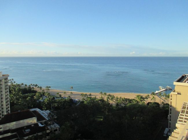 綺麗な海と空。