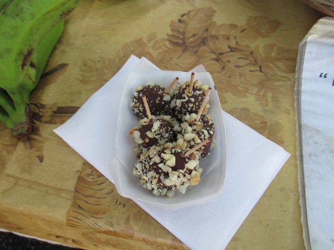 チョコバナナ。バナナが冷えてて美味しかったです。