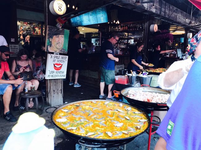 タイなのに何故かパエリア。