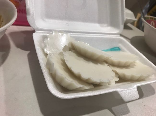 デザートはココナッツゼリー