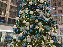 羽田空港もクリスマスイルミネーションです。