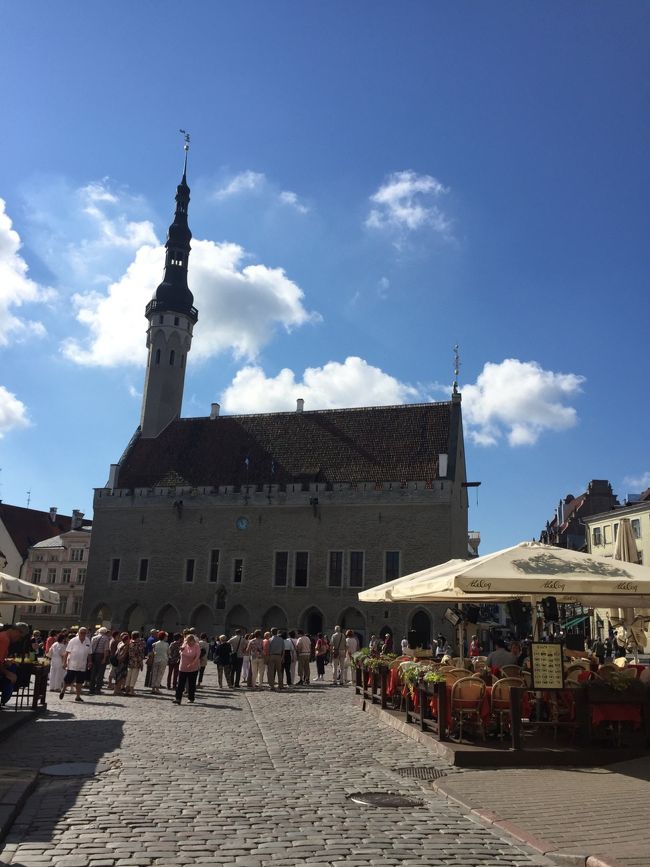 街の中心！<br />ここはほんとに観光客いっぱい