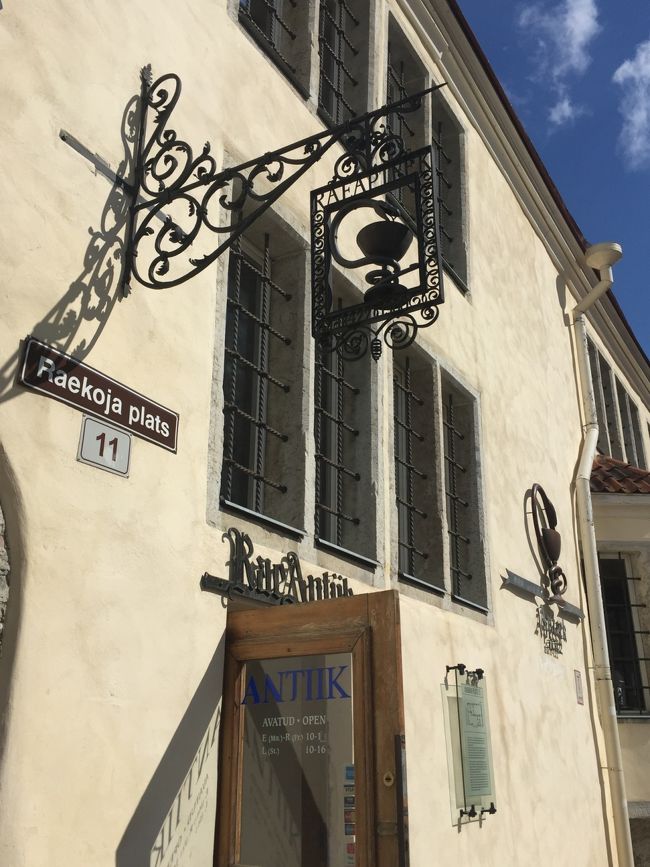 ラエコヤ広場に面して