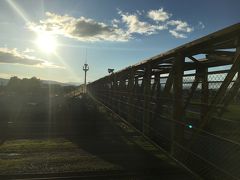 そして、深川駅に到着し、またまた特急スーパーカムイで滝川駅に移動
写真は、滝川駅の社員専用通路である、降旗康男監督の映画「鉄道員（ぽっぽや）」では美寄駅として登場する、で、杉浦仙次（小林稔侍）が部下と佐藤乙松（高倉健）のことを話していた場所なのだ

今夜の宿は、滝川市にとってあるのだが、まだ少し時間があるということで、赤平へ行ってみることにした
赤平市というと、「水曜どうでしょう」などで有名な鈴井貴之さんの出身地である
ああいう前衛的な人が生まれる街をひと目見たくて、北海道フリーパス最後の目的地として、赤平駅を選んだのである