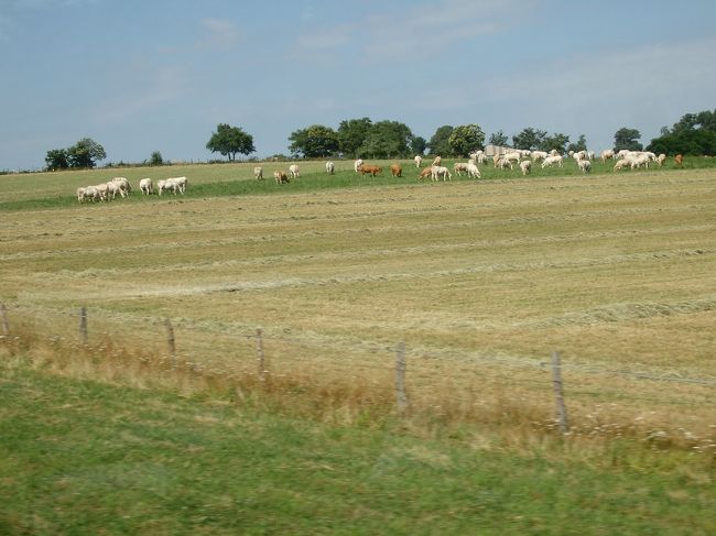 トゥールーズへの車窓風景