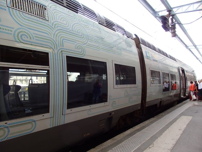 ボルドー行きの列車