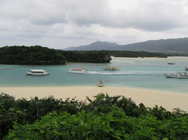 川平公園から川平湾を望む。