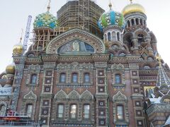 １５：４０　やっと血の上の救世主教会に到着。