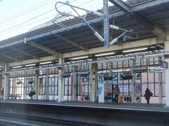 そして高崎。
というか、この電車、ぜんぜんスピード出さない。はやぶさに慣れすぎたのかとても歩みが遅く感じられます。