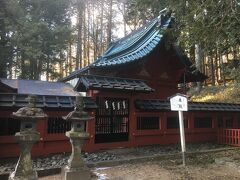 続いて中禅寺湖畔にある、二荒山神社の中宮へ向かいます。
ここは男体山の登山口です。
