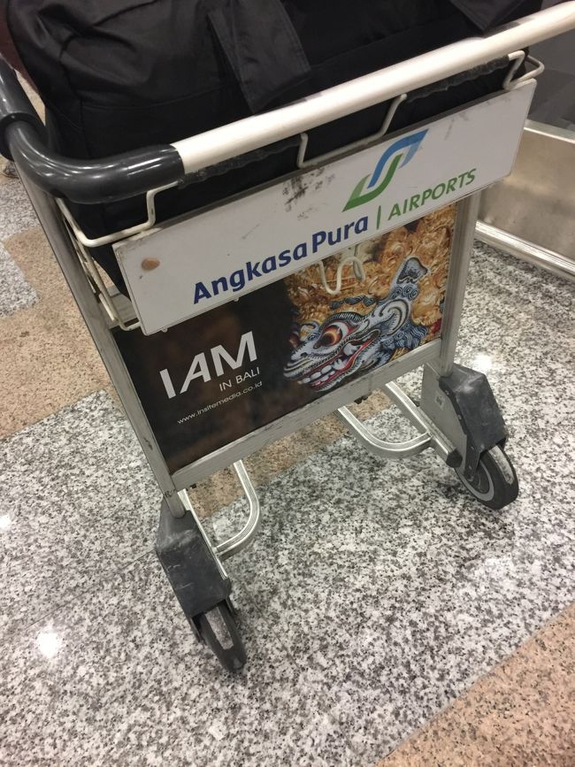 バリ島！<br /><br />ヴィザ オン アライヴァル部分がすっきりしたのに 入国審査が酷い笑<br />左側がインドネシア人で右側が外国人と書いてあるのに 外国人用は左側のインドネシア窓口の隣でやるって勝手に決めたみたいで、、右に並んだ人が窓口近くになって左に移動する、、わかるかな？<br /><br />数分後にはもっとケイオスになってると思う、、<br />