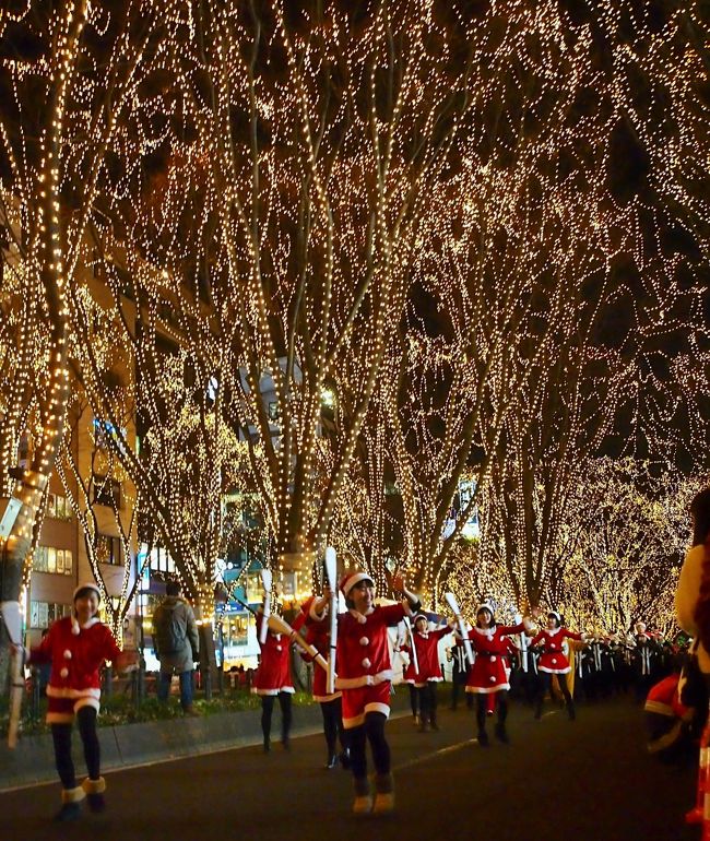光と音楽とサンタでいっぱい クリスマスのパレード サンタの森の物語 Sendai光のページェント 仙台 宮城県 の旅行記 ブログ By こあひるさん フォートラベル