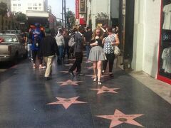 HollywoodのWalk of Fame