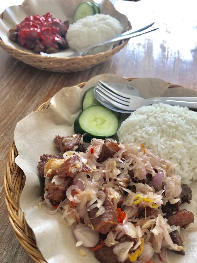 食べたかった、バビゴレンとサンバルマタの組み合わせです。<br />想像通りめーちゃくちゃ美味しかった～もう一度食べたい。。