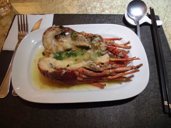 伊勢海老のﾊﾞﾀｰ焼き。