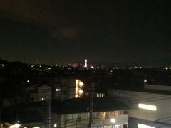 ホテル到着。
遠くに京都駅が見えます。