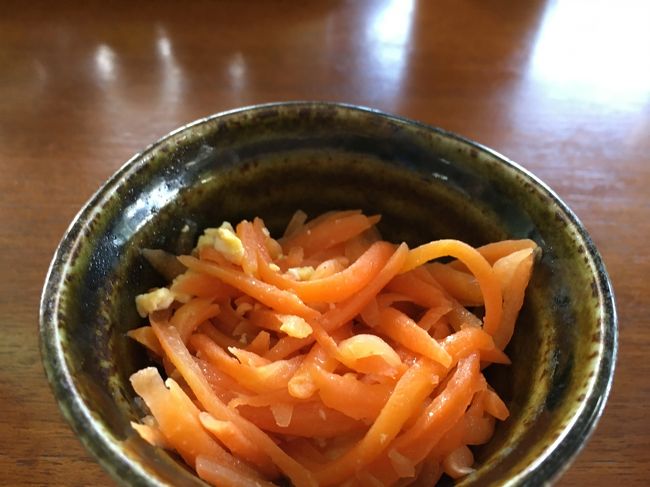 にんじんしりしり。<br />今年初めて知った料理。<br />本場の本物ってこんな味なんだ～。